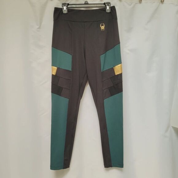 Marvel Her Universe Loki Leggings Mesh Inset Helmet Junior Large New OOS - Picture 1 of 10